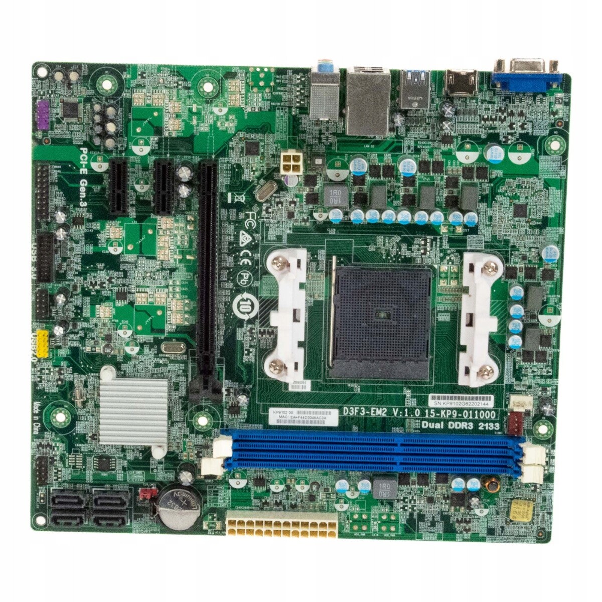 Medion D3F3-EM2 Socket FM2+ DDR3 PCIe Sata microATX