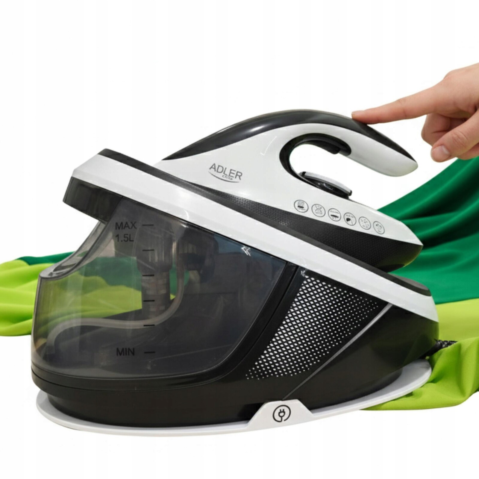 Parní Generátor Žehlička S Parní Stanicí 8 barů Silný 3100 W Hasič Anti-Calc