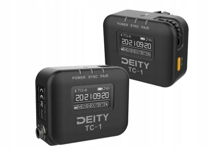 Dvojitá sada zařízení Deity TC-1 Timecode