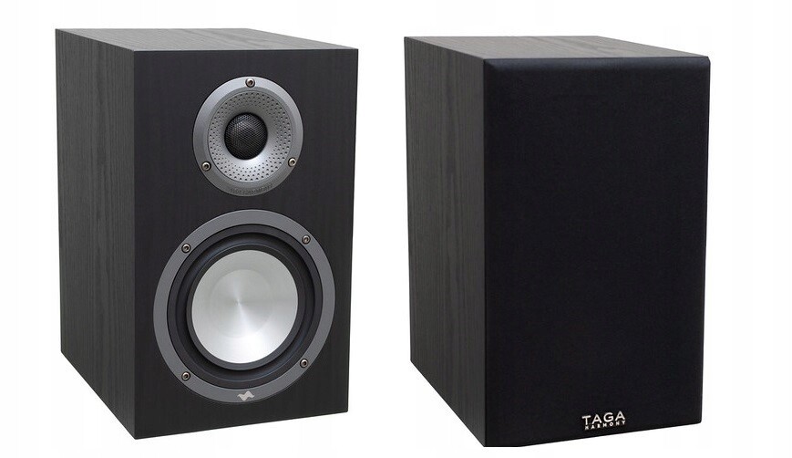 Sloupky Taga Harmony Platinum S v.4 Black pár 2.0