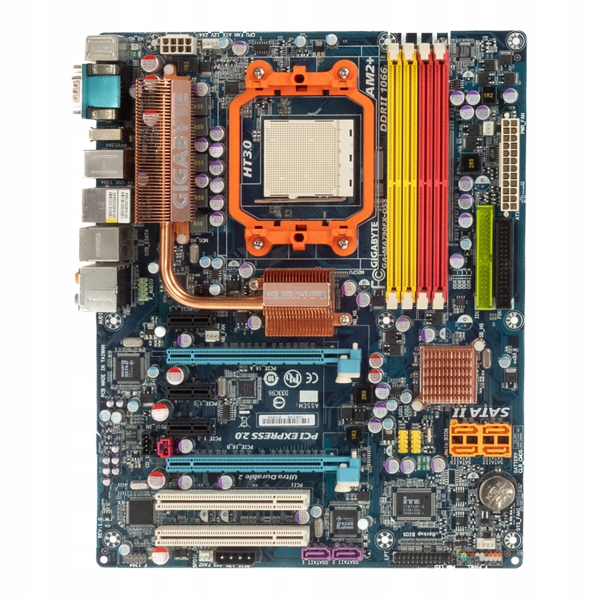 Gigabyte GA-MA790FX-DS5 Socket AM2+ DDR2 PCIe Pci Sata Ide Atx