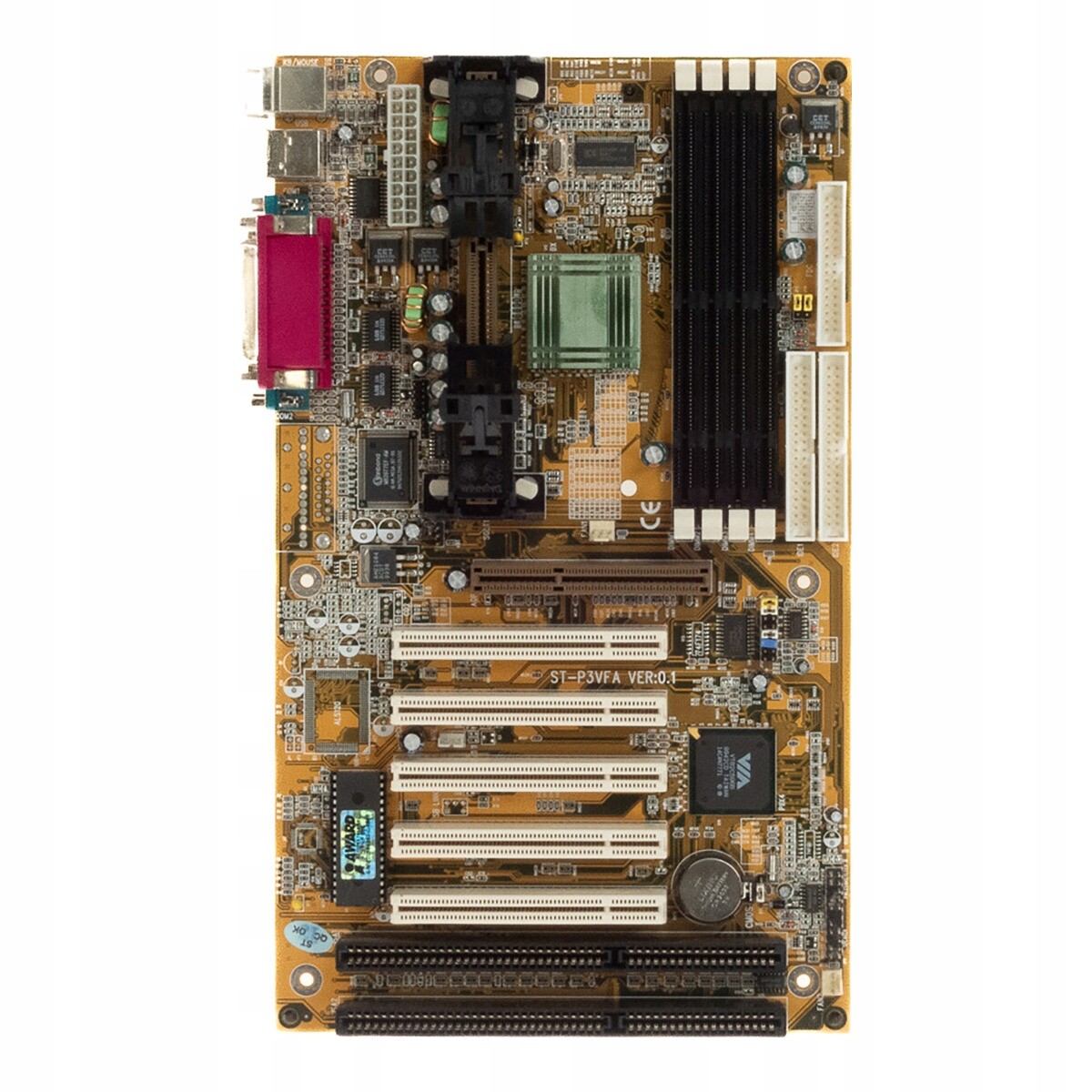 Supertek ST-P3VFA Slot 1 Sdram Agp Pci Isa Atx