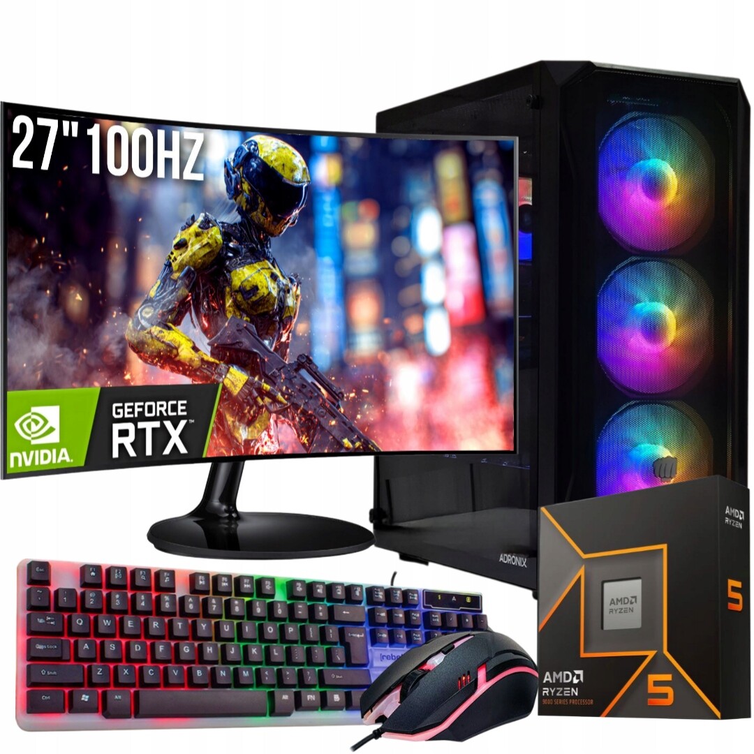 Herní Set Magnus R5 9600X/32GB/RTX5070/1TB SSD/W11/27