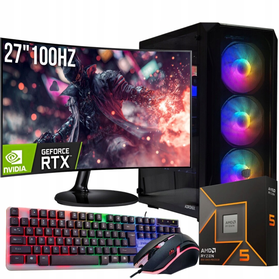 Herní Set Phantomrog R5 9600X/32GB/RTX5060/1TB M.2 SSD/W11/27