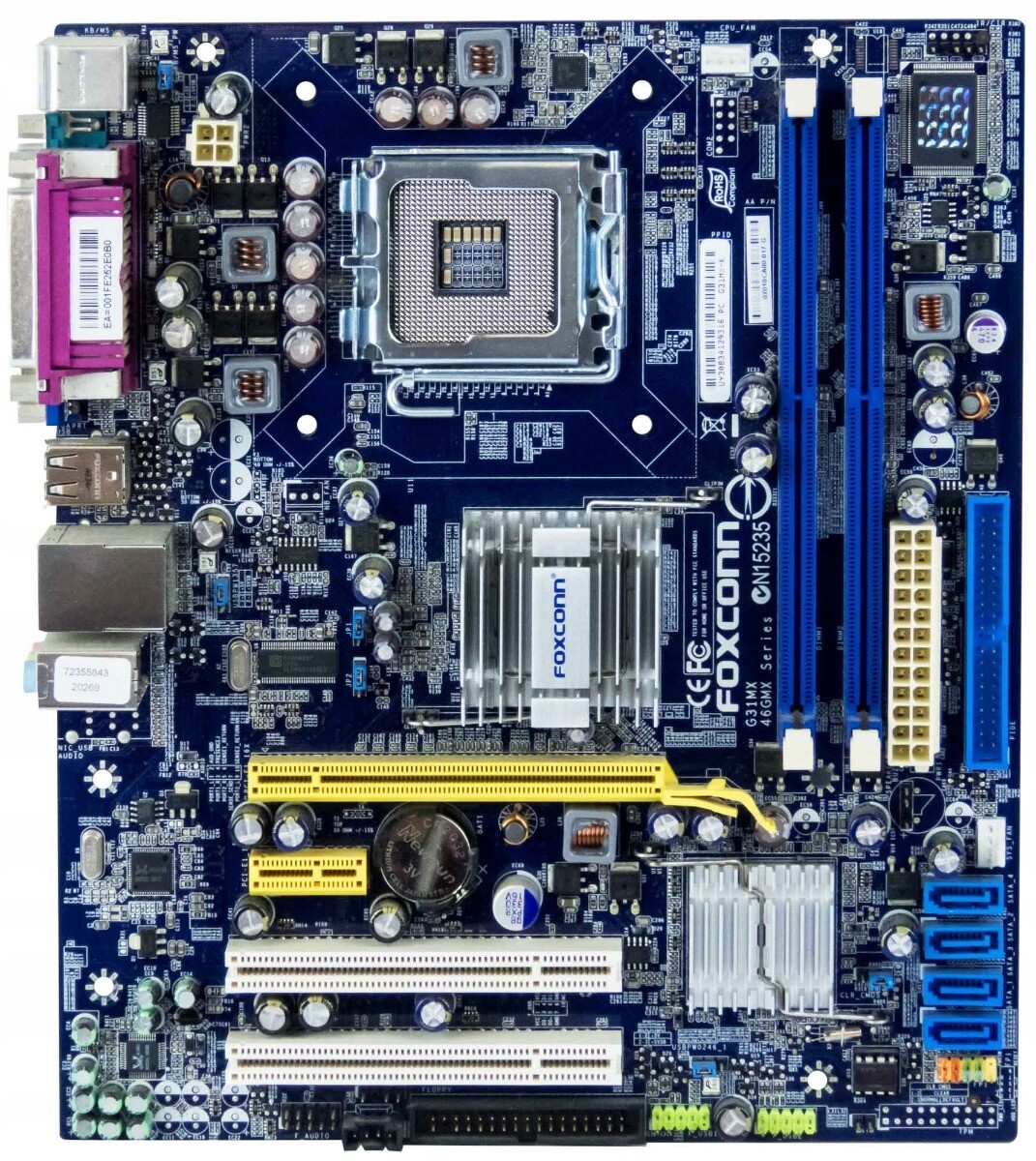 Foxconn G31MX-K Intel G31 s775 DDR2 PCIe Sata