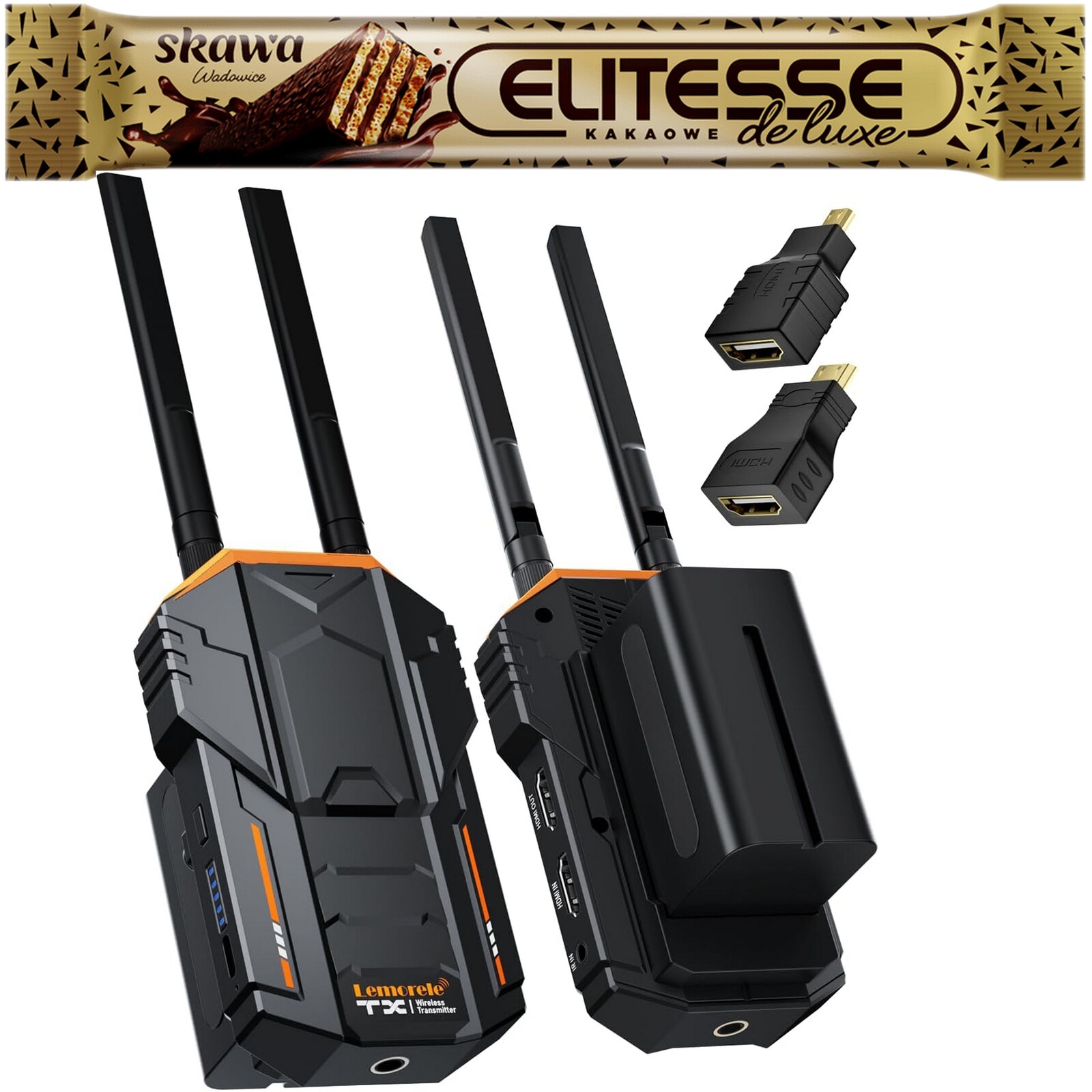 Lemorele R100 Bezdrátový set pro přenos videa 200 m Komplet Nový