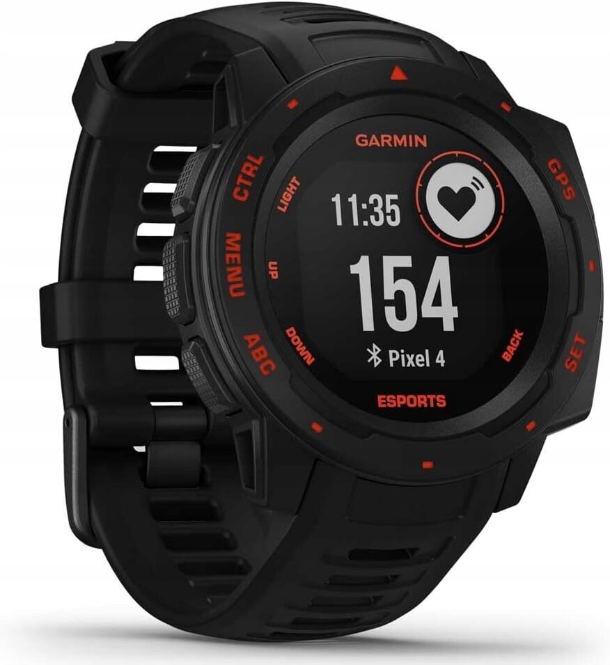 Sportovní hodinky Garmin Instinct Esports černé