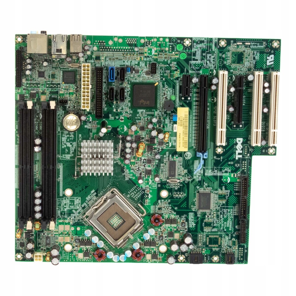 Dell 0X8582 Patice LGA775 DDR2 PCIe Základní Deska Pci Rozměry 9100 9150
