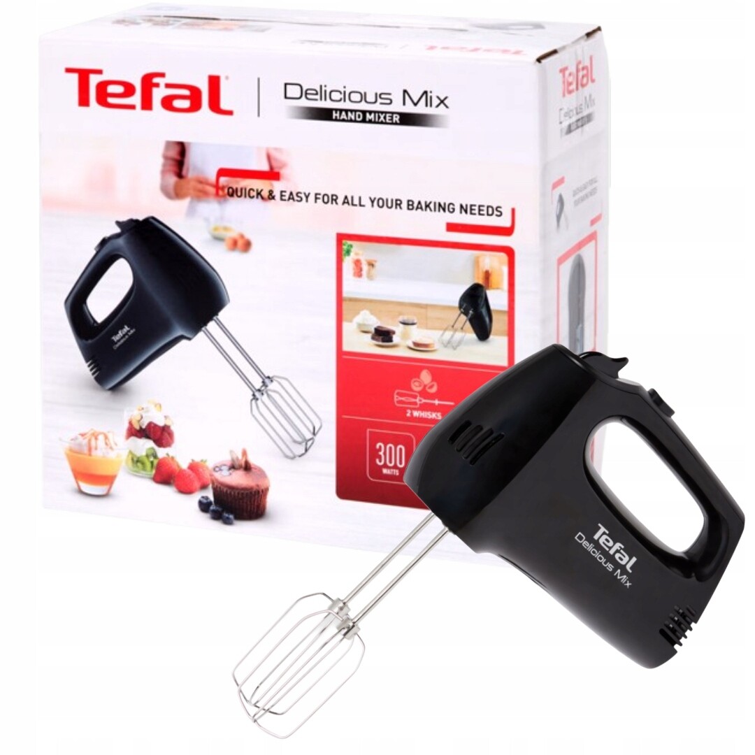 Ruční mixér Tefal HT31W838 300 W černý