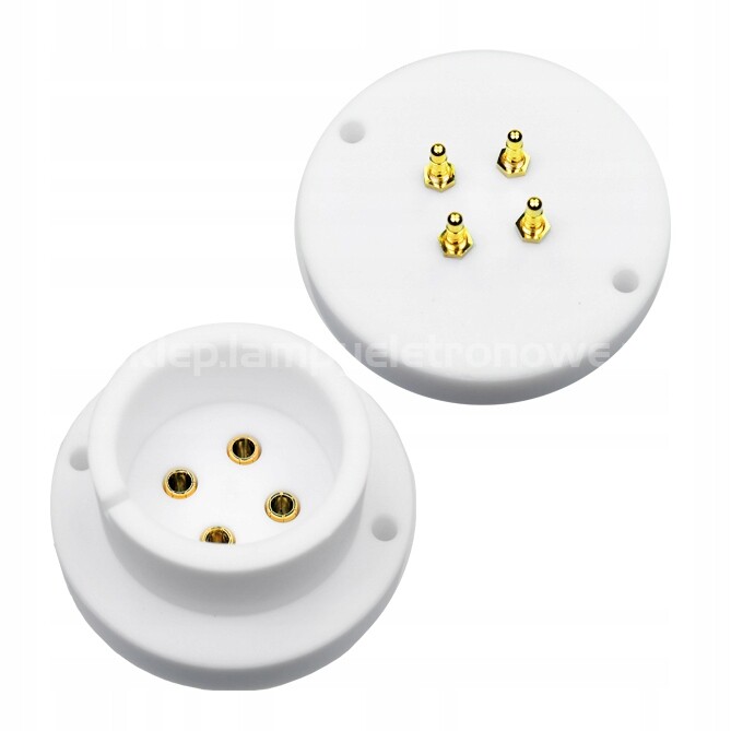 Lampový stojan na bajonet 4 pin pro 845 Teflon Gold