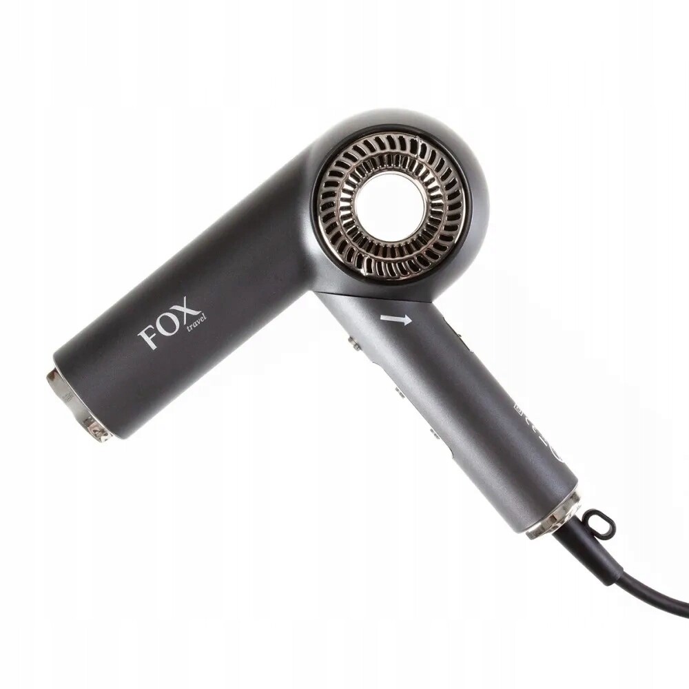Fox Travel Skládací vysoušeč vlasů s ionizací, bezkartáčový, 1800 W