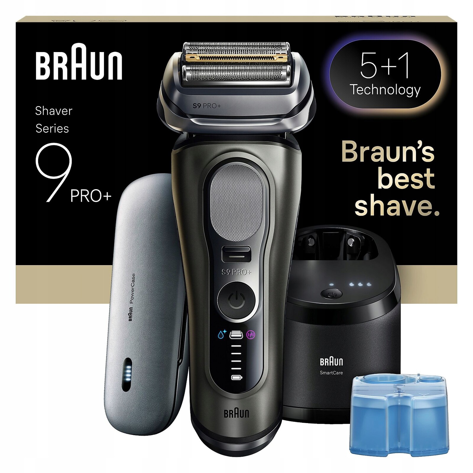 Braun Series 9 9675CC Pro+ Elektrický Holicí Strojek pro mokré i suché holení