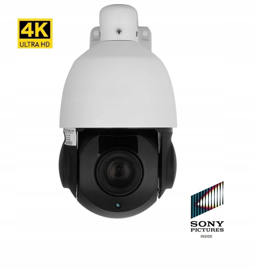 Otočná síťová Ip kamera 4K 8MPX IR120 m 60xZoom G-vision