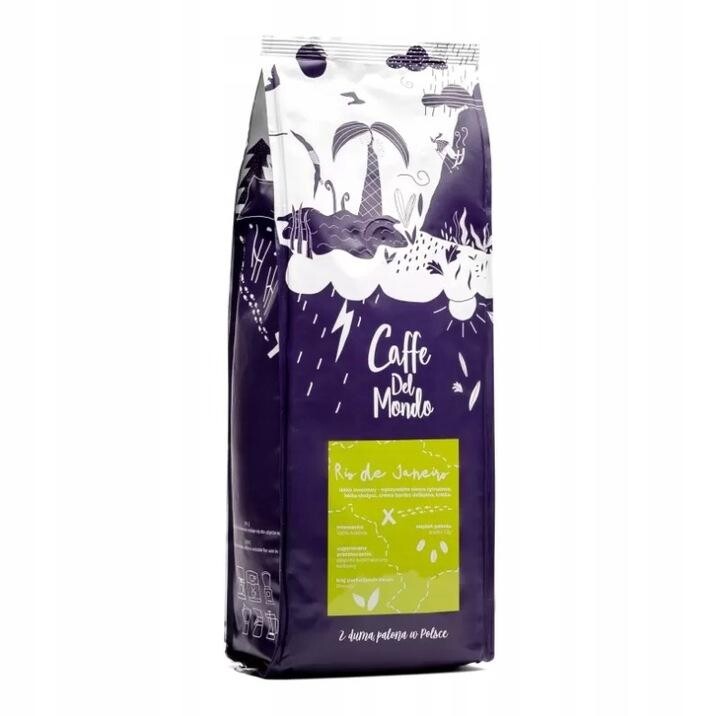 Káva Zrnková 100% Arabica Rio De Janeiro 1 Kg Caffedelmondo