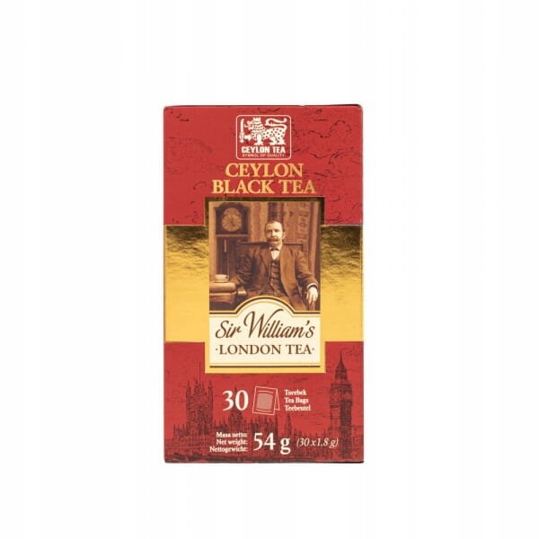 10X Sir William's Ceylon Black Tea ex30 čaj