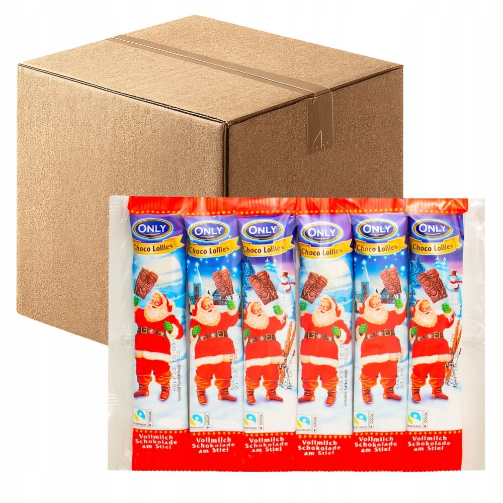 Only Lízátka Čokoládová Vánoční 28 x 6 x 13 g
