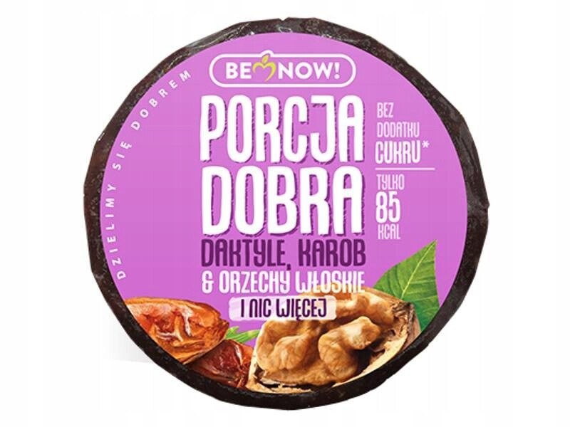 17 x Dobrá porce Datlovo-ořechový kotouč s karobem 25 g