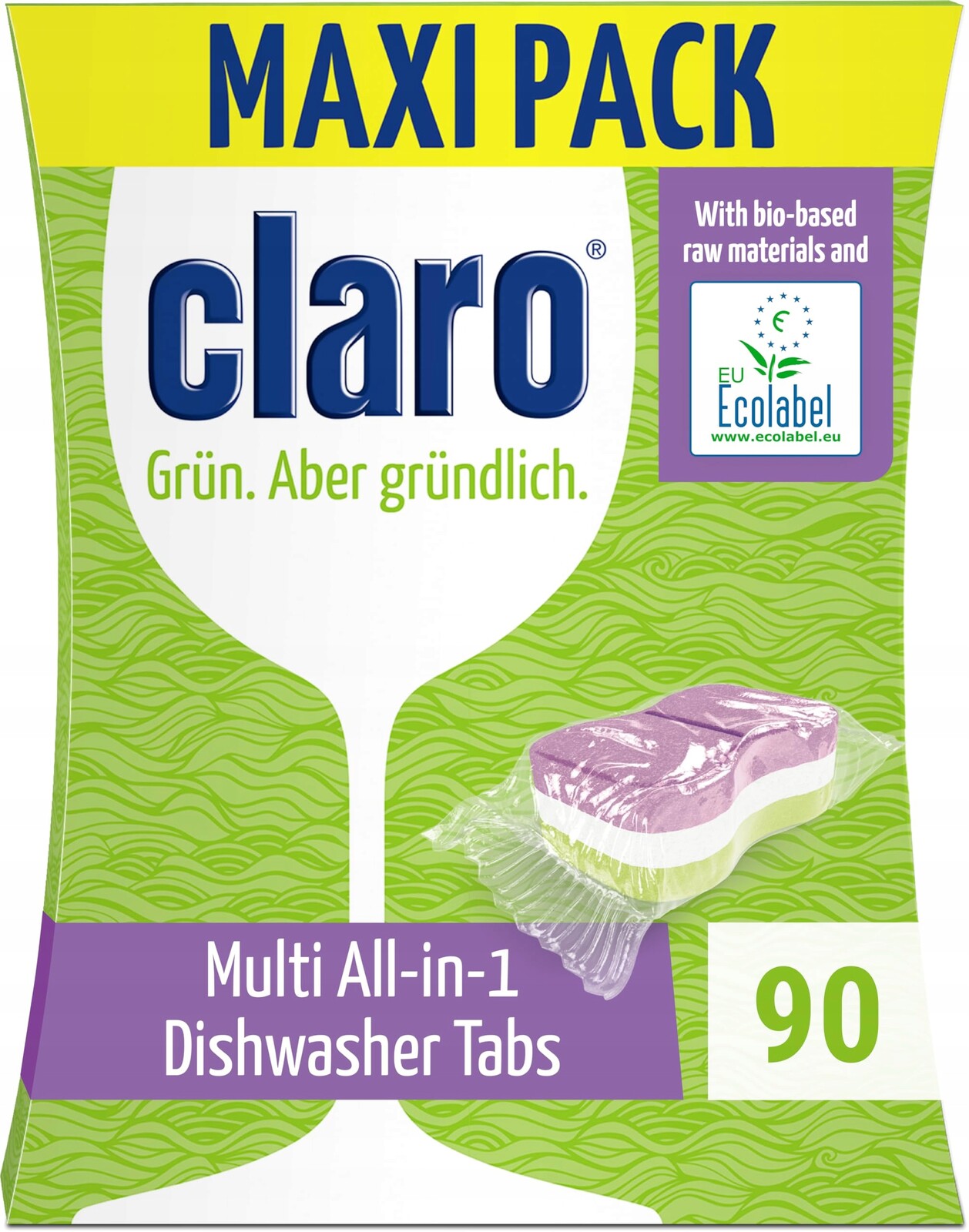 claro Multi All-in-1 tablety na mytí nádobí 90 tablet na mytí nádobí