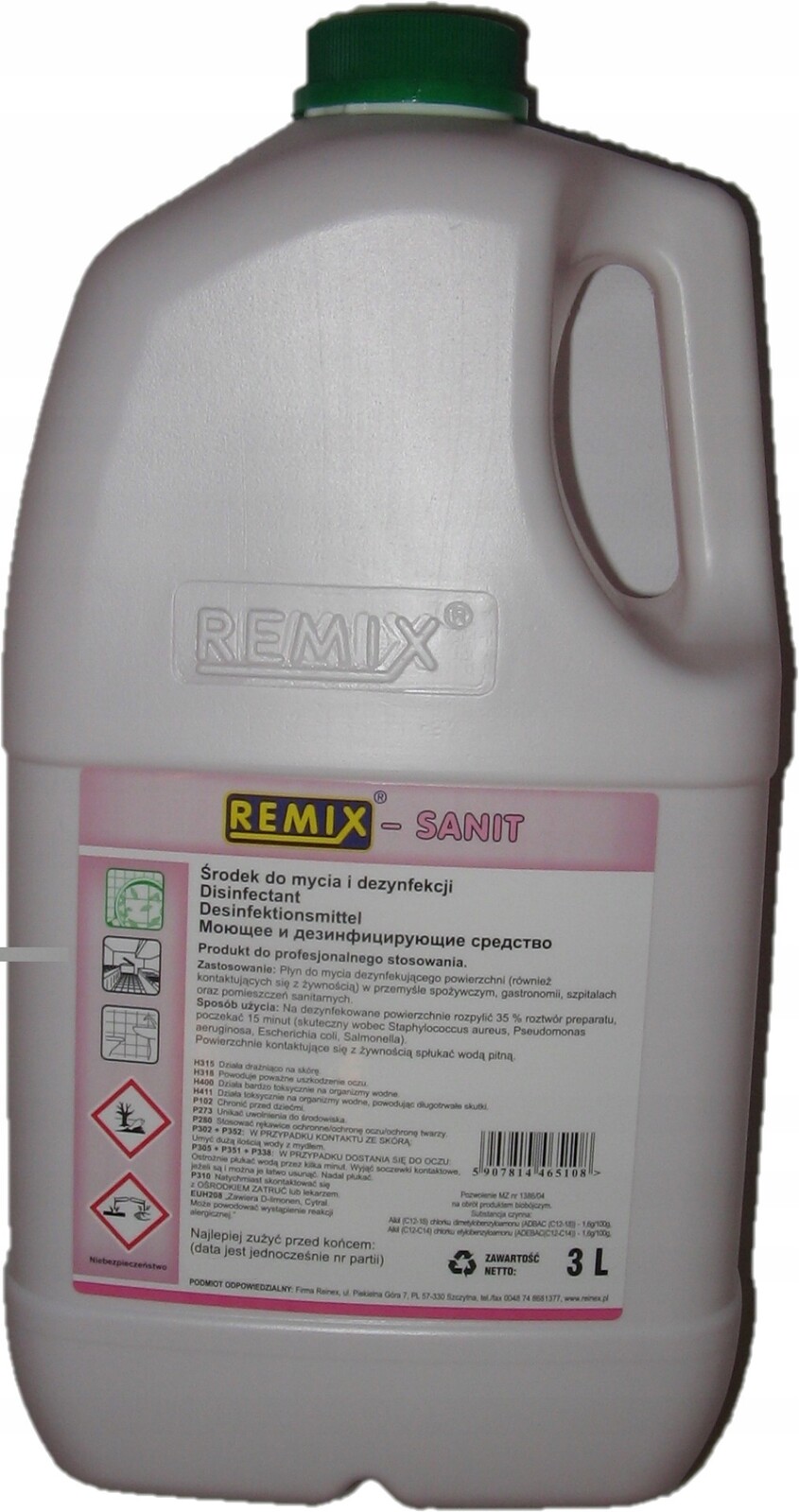 Reinex čisticí prostředek na sprchové kouty 3l