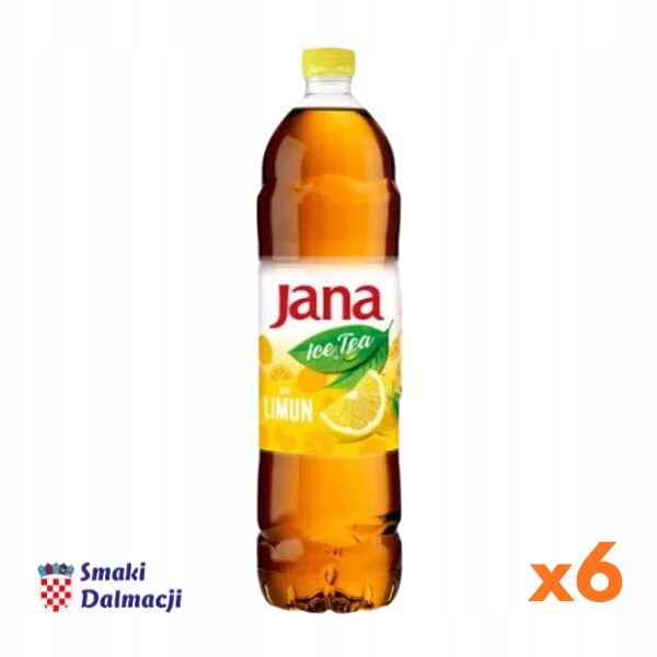 Sada nápojů Ice Tea citronová 6x1,5 l Jana