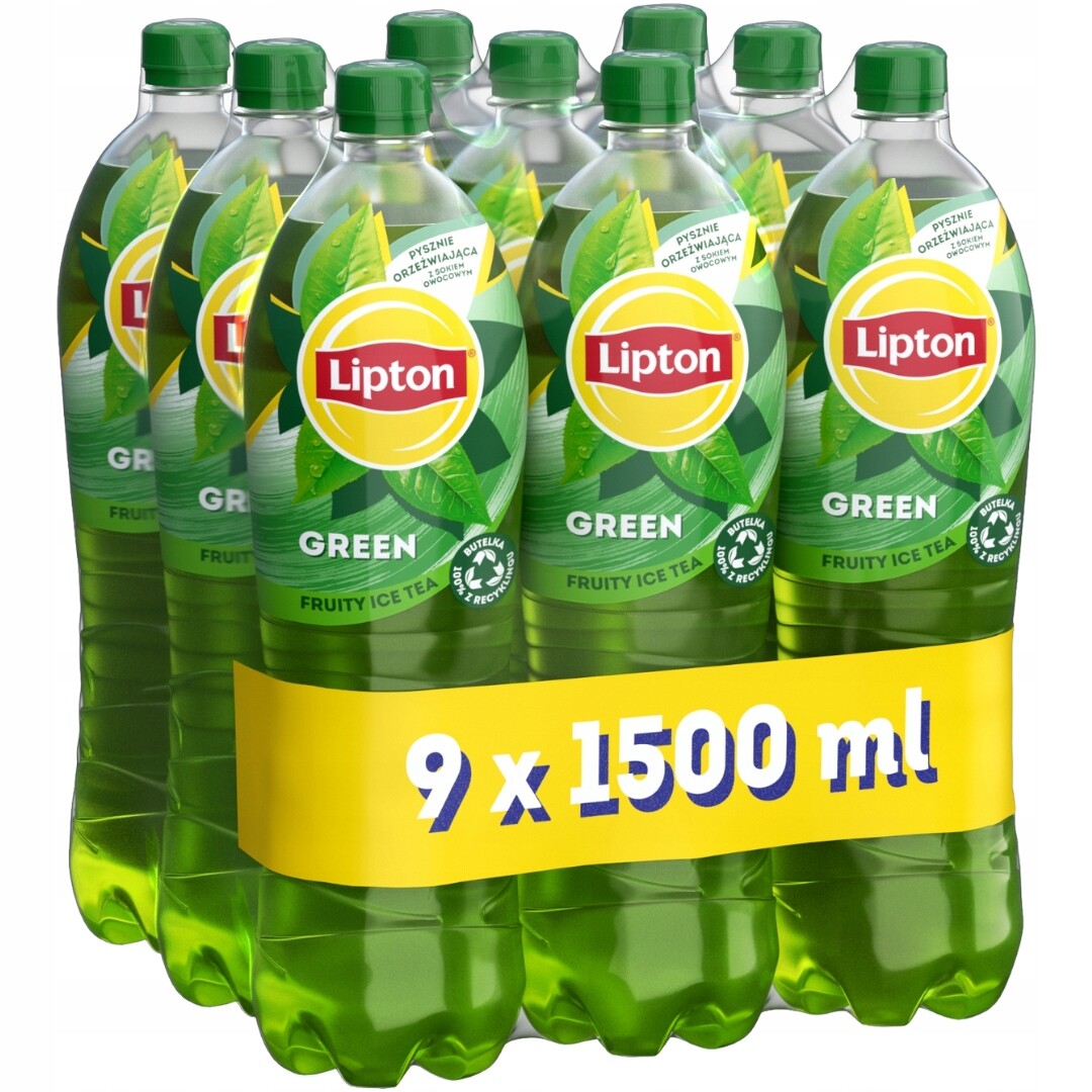 Lipton Ice Tea Green Neperlivý nápoj 1,5 lx 9 kusů