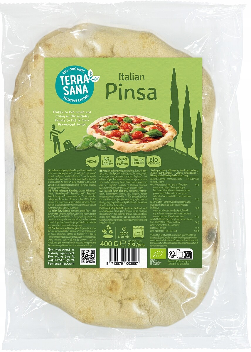 Pinsa Bio 400 g Terrasana