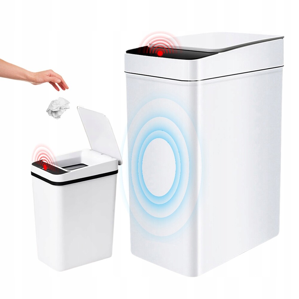 Automatický Odpadkový Koš S Tichým Senzorem Do Ložnice, Obývacího Pokoje, Koupelny