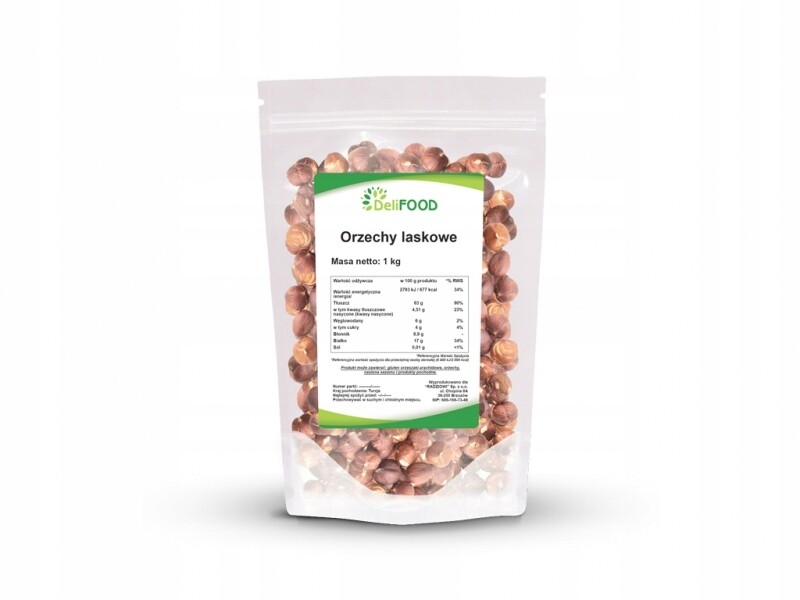 Lískové Ořechy Loupané Přírodní Čerstvé 1000 G 1 Kg, Velké, Výborné