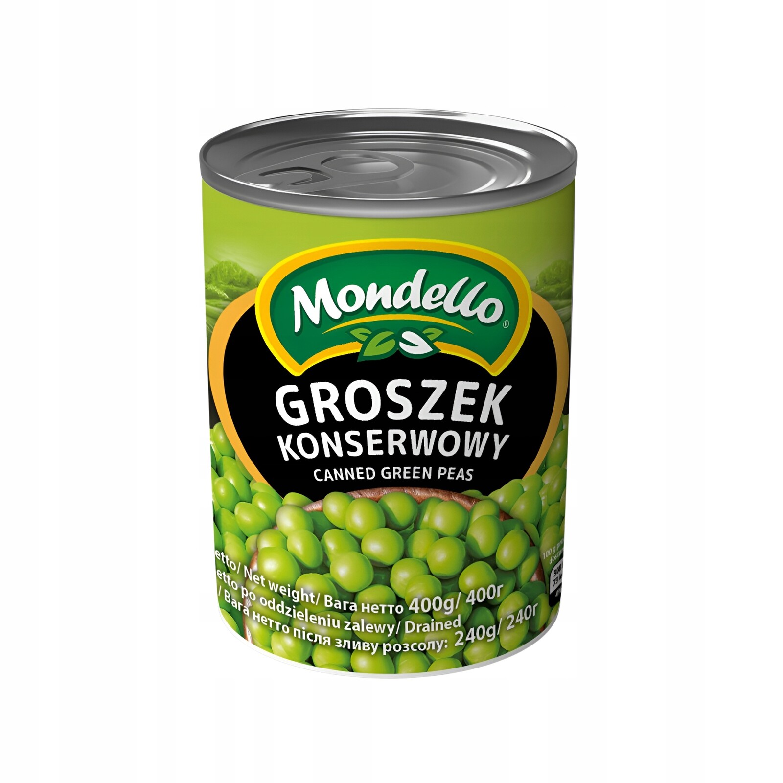 Konzervovaný hrášek Mondello 400 g