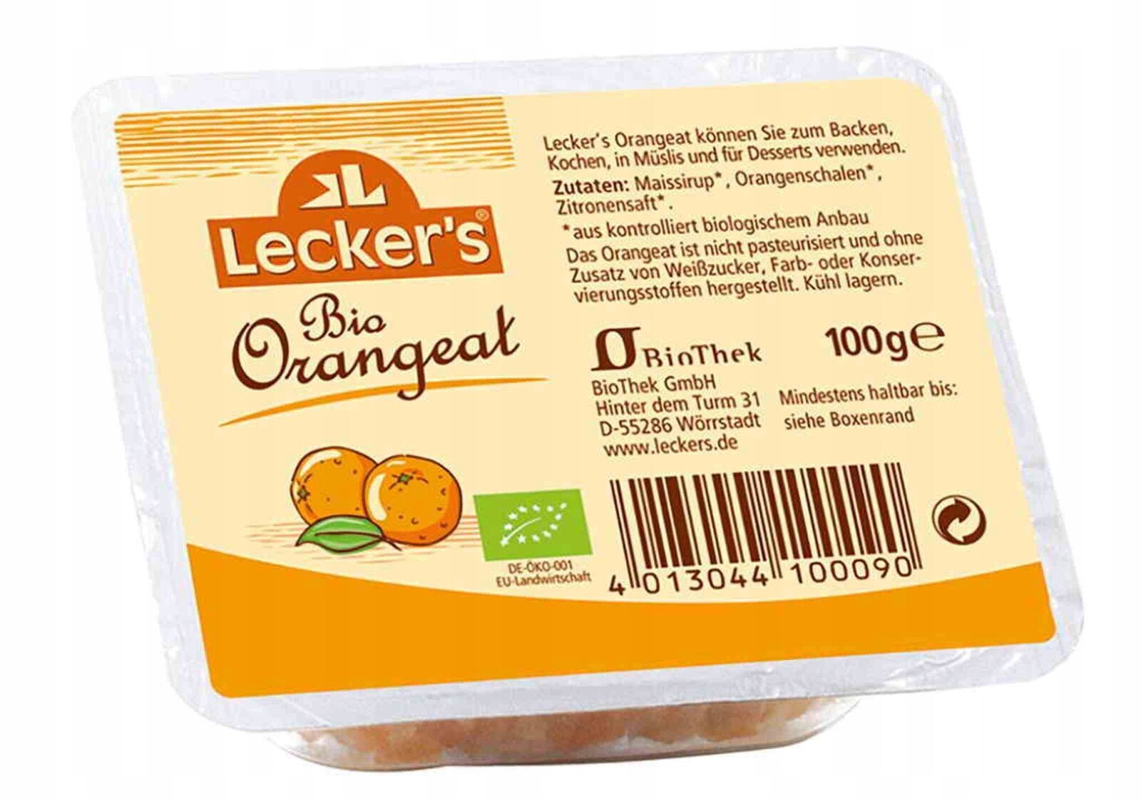 Bio kandovaná Pomerančová kůra 100 g