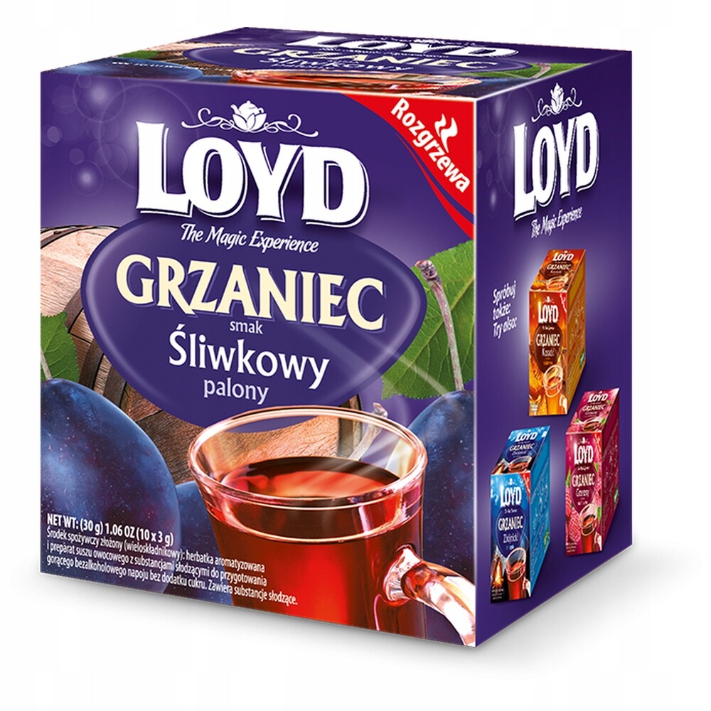 13 x Loyd Tea Grzaniec švestkový 10 sáčků