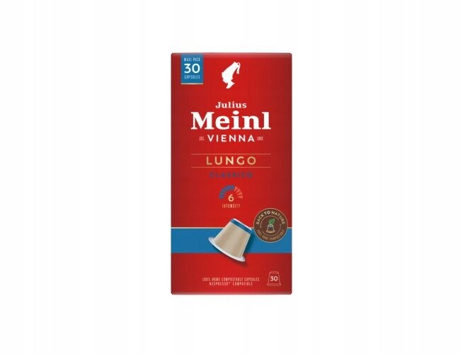 Káva. Kapsle Julius Meinl Lungo Class 30 ks Dovoz z Rakouska