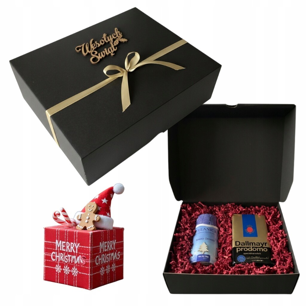 Dárková sada jako dárek Vánoční káva Dallmayr Prodomo 500 g čaj