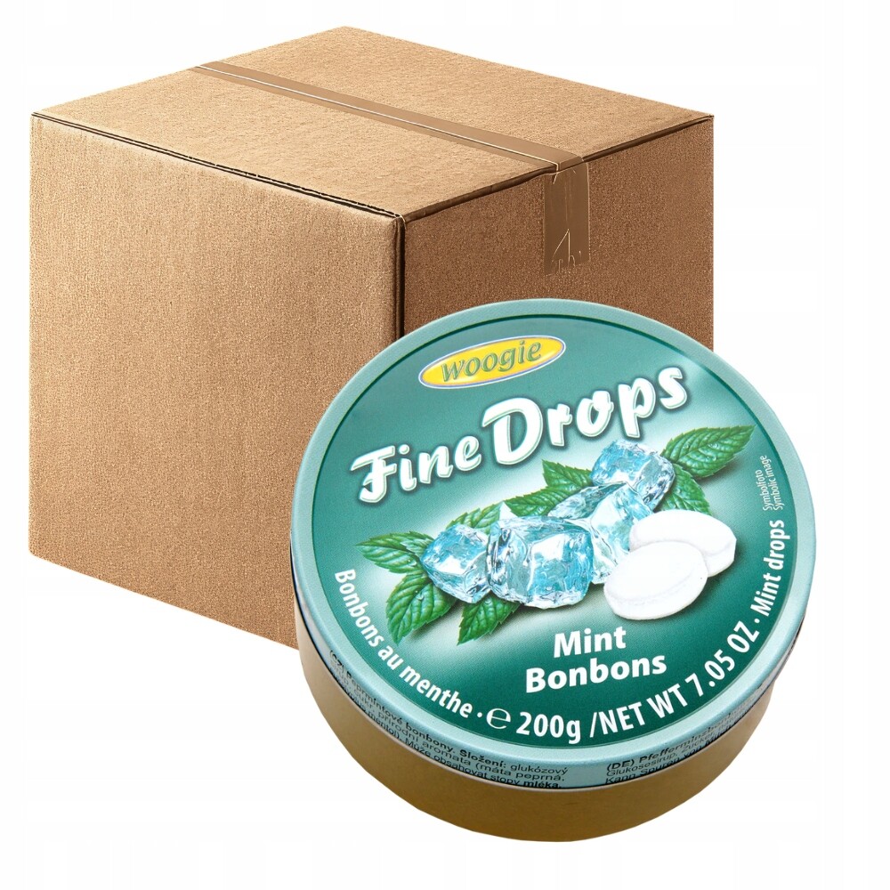 Woogie Landrynky s mátovými pralesy 10x200 g