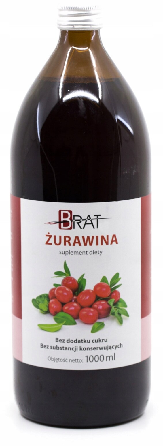 Brusinková šťáva Brat 1000ml