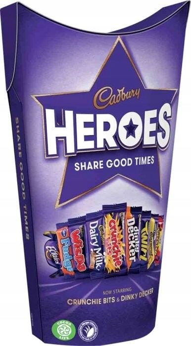 Čokoládové Bonbóny Cadbury Heroes 0,29 g