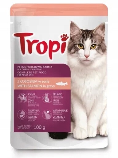 25X Tropi Vlhké Krmivo v omáčce 100 g