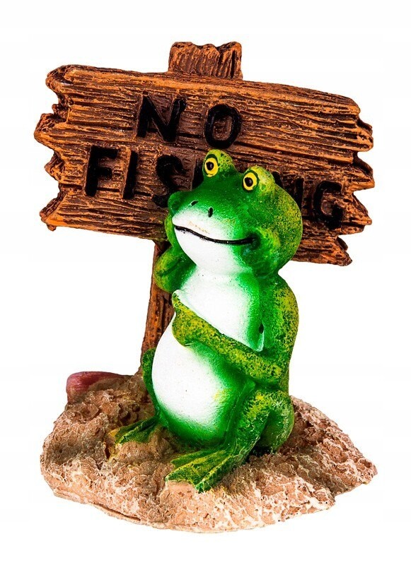 Akvarijní Dekorace Žába Do Akvária 6,5 cm