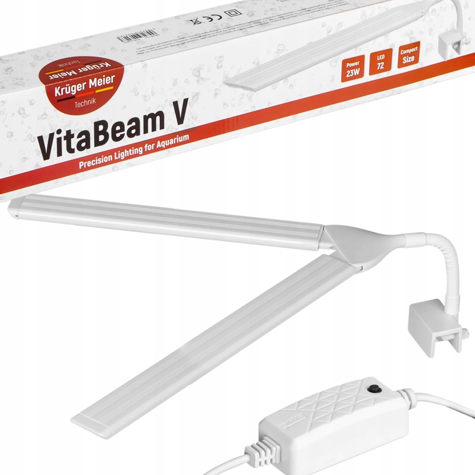 Kruger Meier VitaBeam V Led lampa 23W pro akvárium 80l 120l