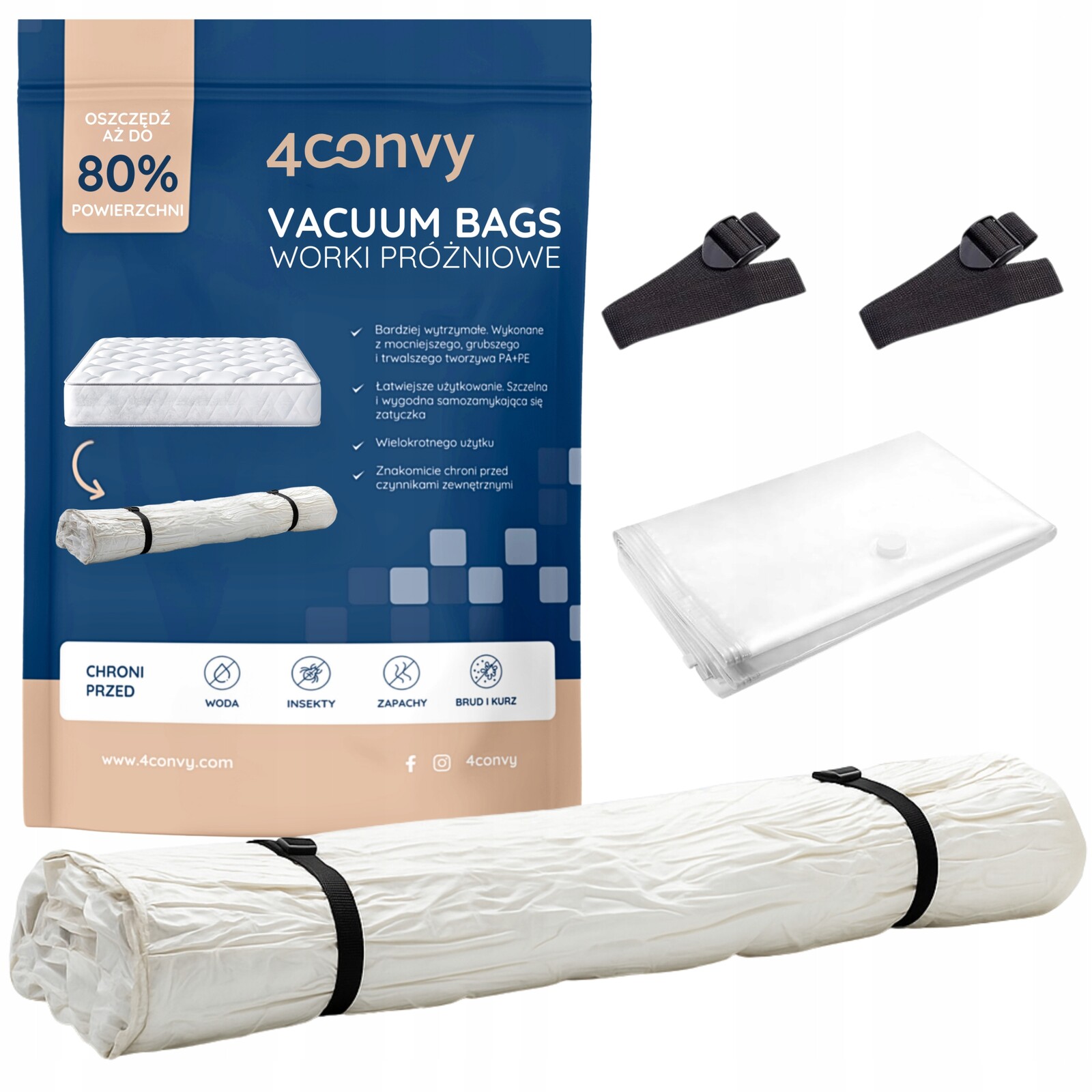 vákuový pytel sáček na velkou matrace 130x240