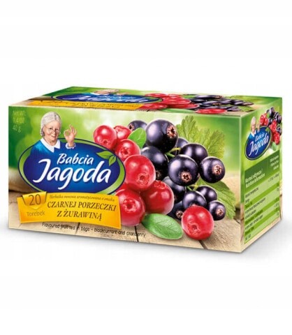 13XBabička Borůvka Černá Rybíz Brusinky Čaj 20 sáčků