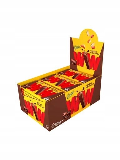 E.Wedel Ww oplatka s ořechovou náplní v hořké čokoládě 24 x 47 g