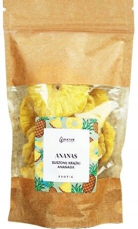Sušené ovoce Plátky ananasu 500g Chutná Svačinka Natur Planet