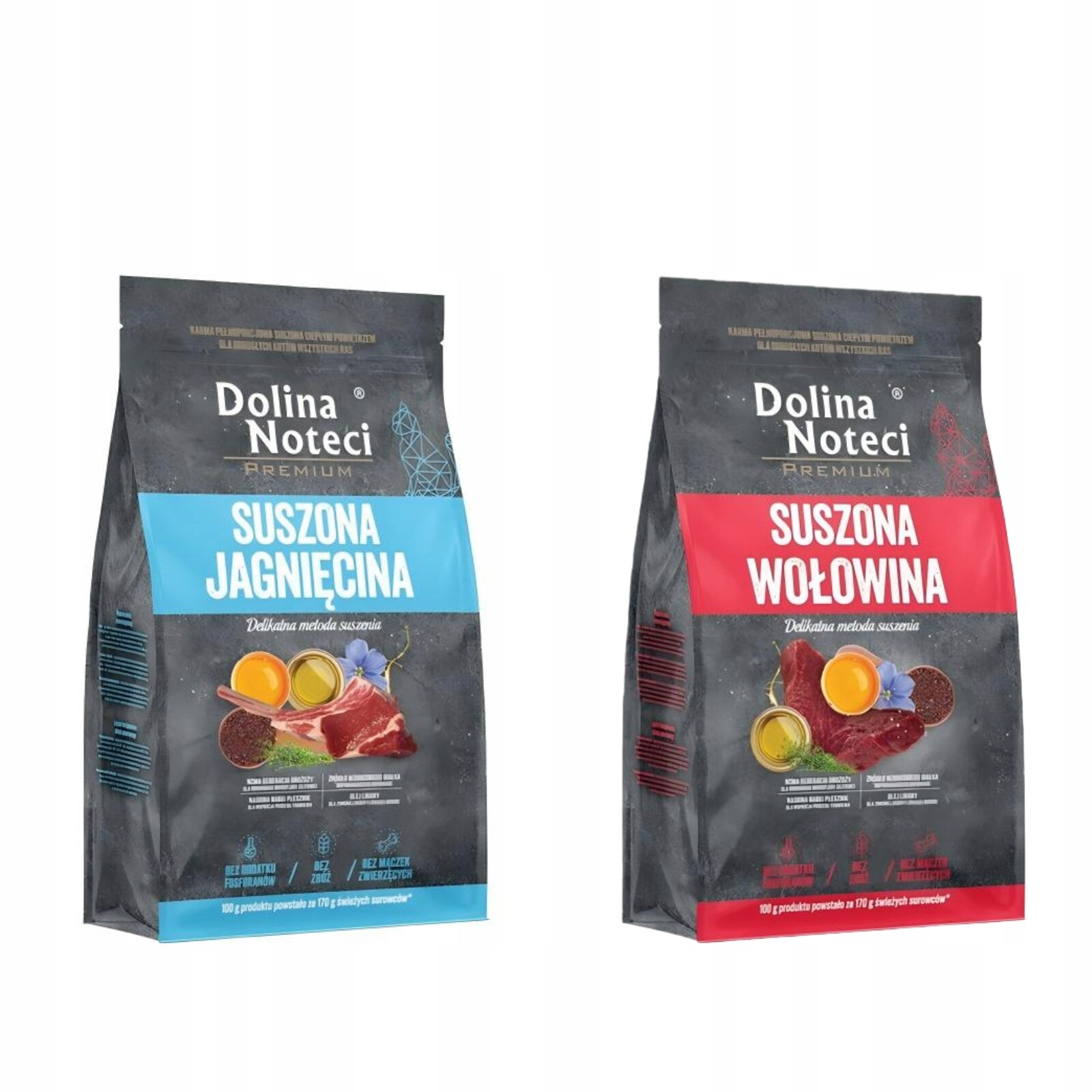 Dolina Noteci Prémiové suché krmivo pro kočky Mix chutí 2 x 2 kg