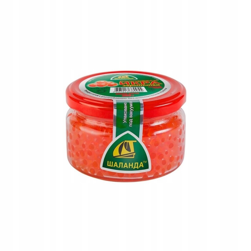 Červený kaviár s lososem Keta „Szalanda“ sklenice 200 g