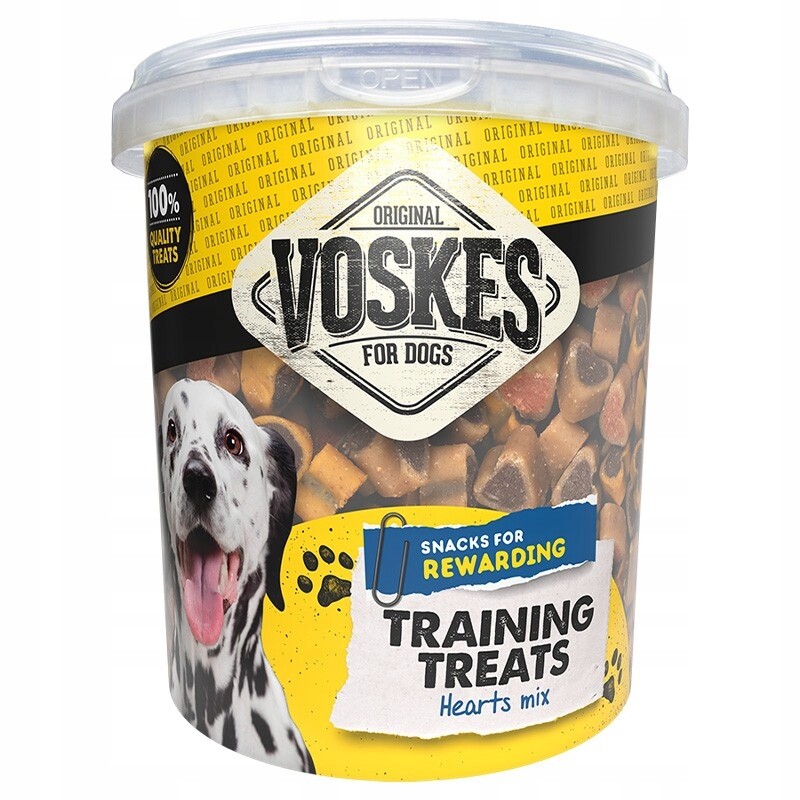 Tréninková Srdíčka MIX 500G Měkké Chutě, Které Pes Miluje Nade Vše