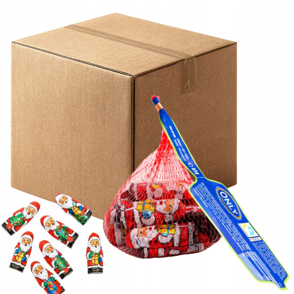 Only Mikuláš z mléčné čokolády Vánoční 24x85 g