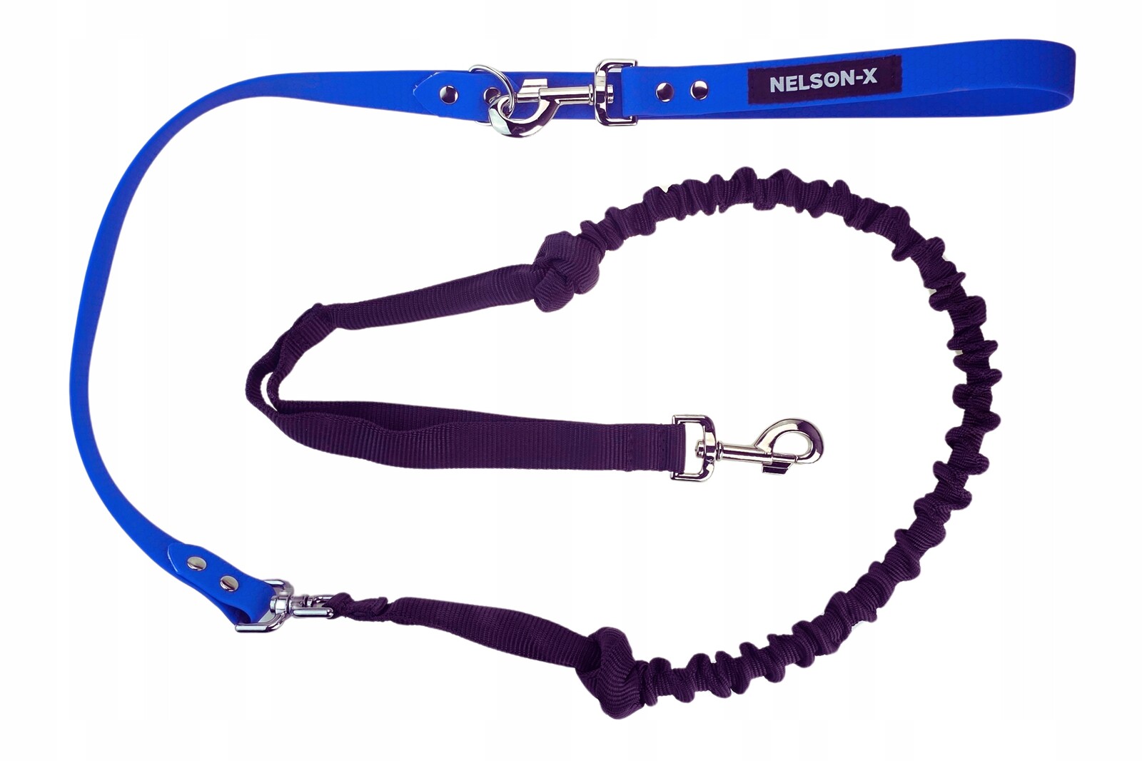 Vodítko S Tlumičem Biothane Nelson-x 1,7 M, Vyztužená Karabina