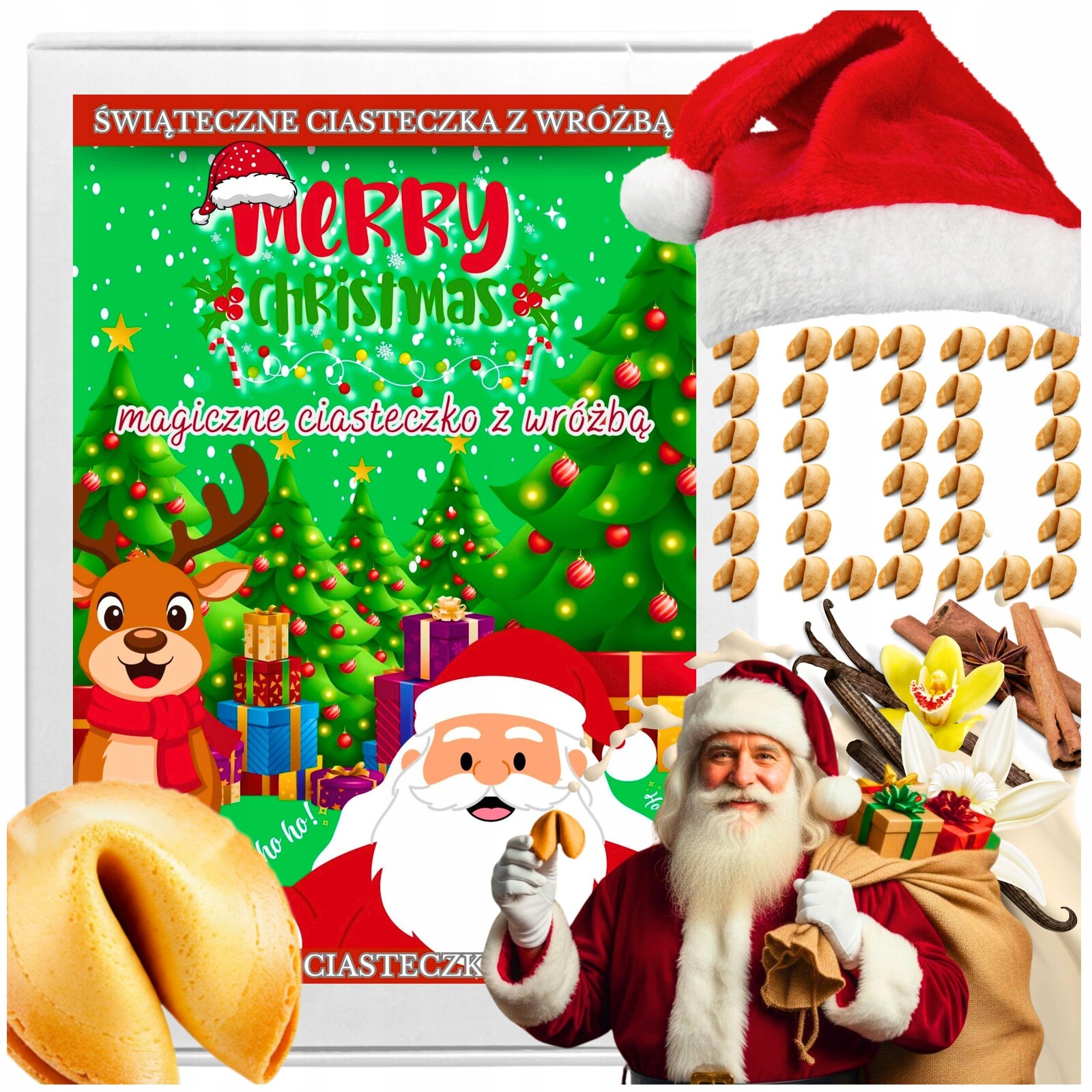 Vánoční Dárek štěstí vánoční dárek 100 ks