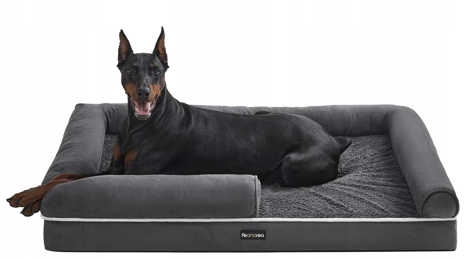 Songimcs pelíšek pro psa šedé 85 cm x 120 cm PGW078G01V1